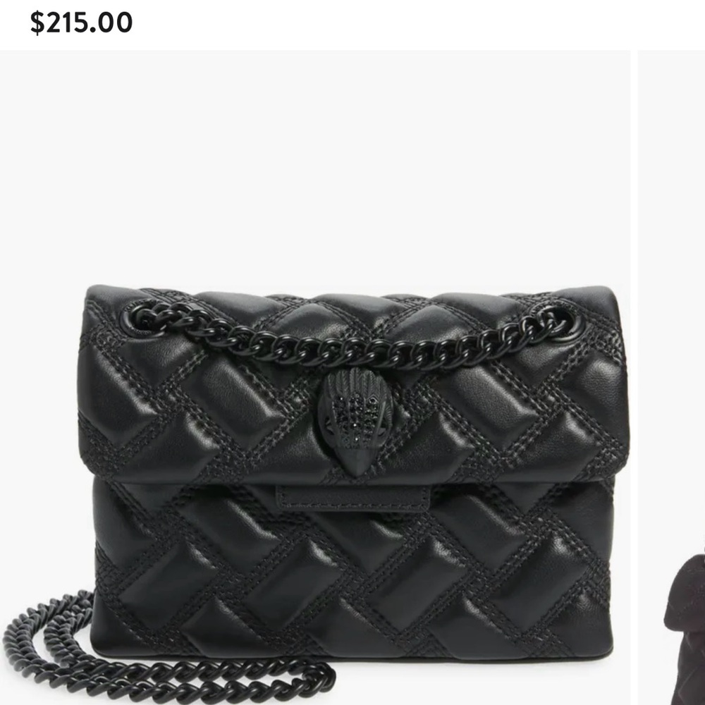 ****SOLD****
Kurt Geiger Mini Drench Cross Body Bag .Black, Nwot.Dust Bag